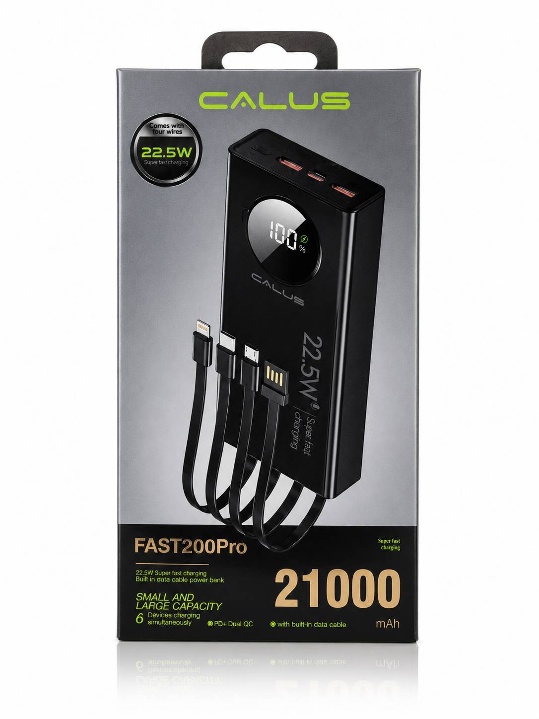 پاوربانک کالوس 21000 مدل Fast 200 Pro اورجینال