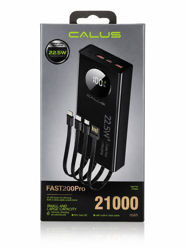 پاوربانک کالوس 21000 مدل Fast 200 Pro اورجینال