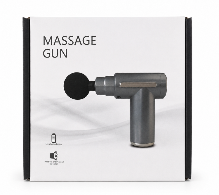 ماساژور تفنگی شارژی مدل Massage Gun | قدرتمند، کمصدا و اقتصادی
