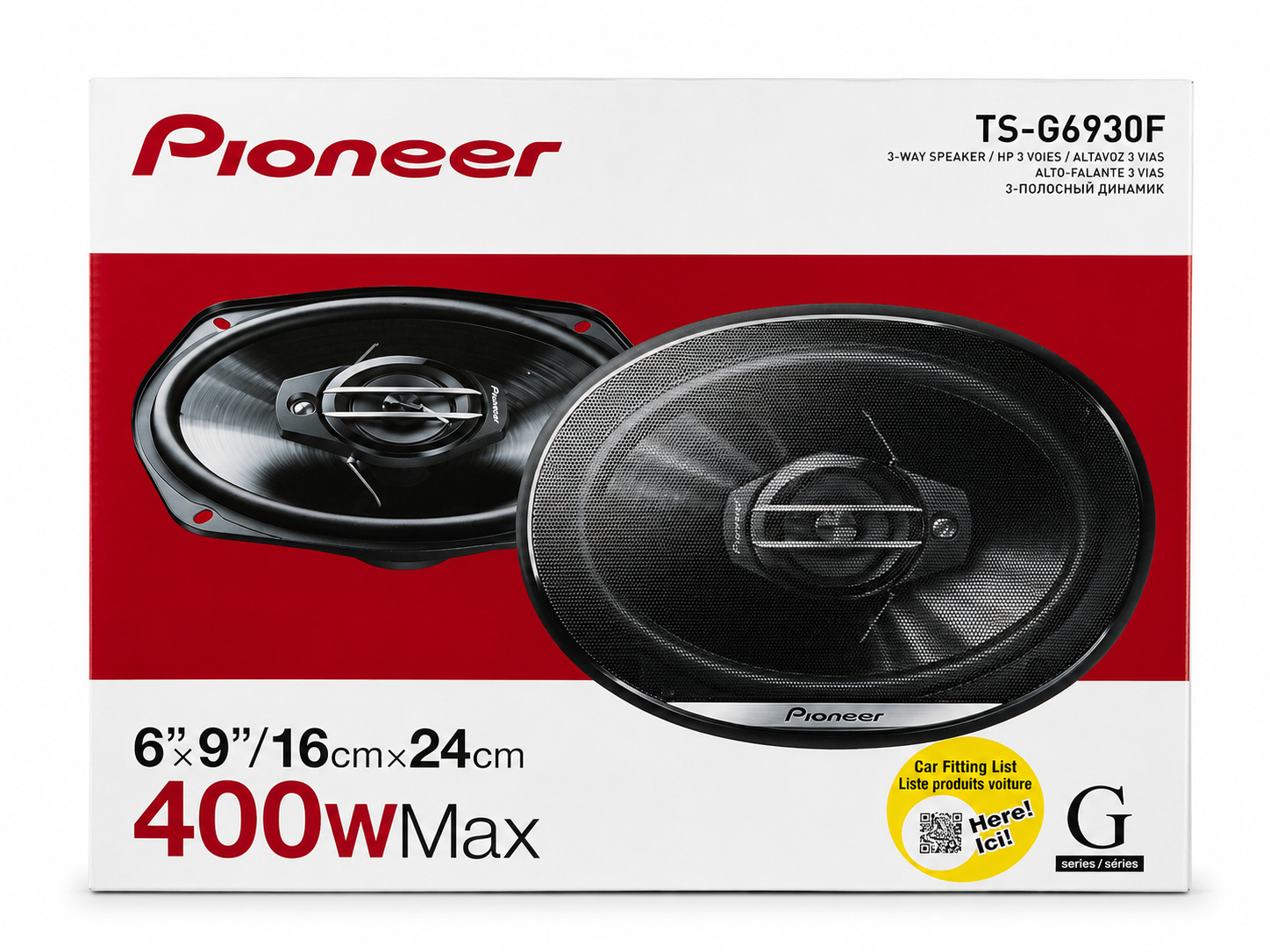 باند خودرو پایونیر TS-G6930F اورجینال | صدای شفاف و بیس قدرتمند